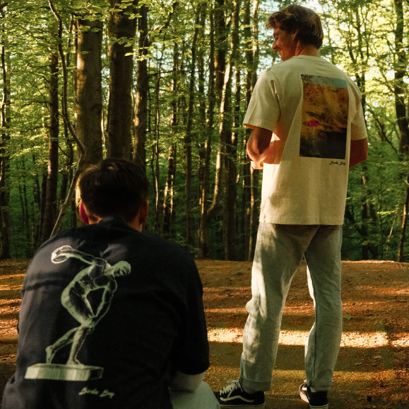 Birdie Boy koszulka obraz biała