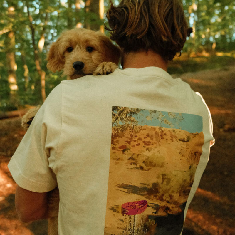 Birdie Boy koszulka obraz biała