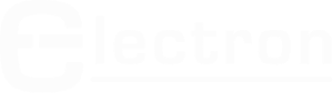 electron white logo