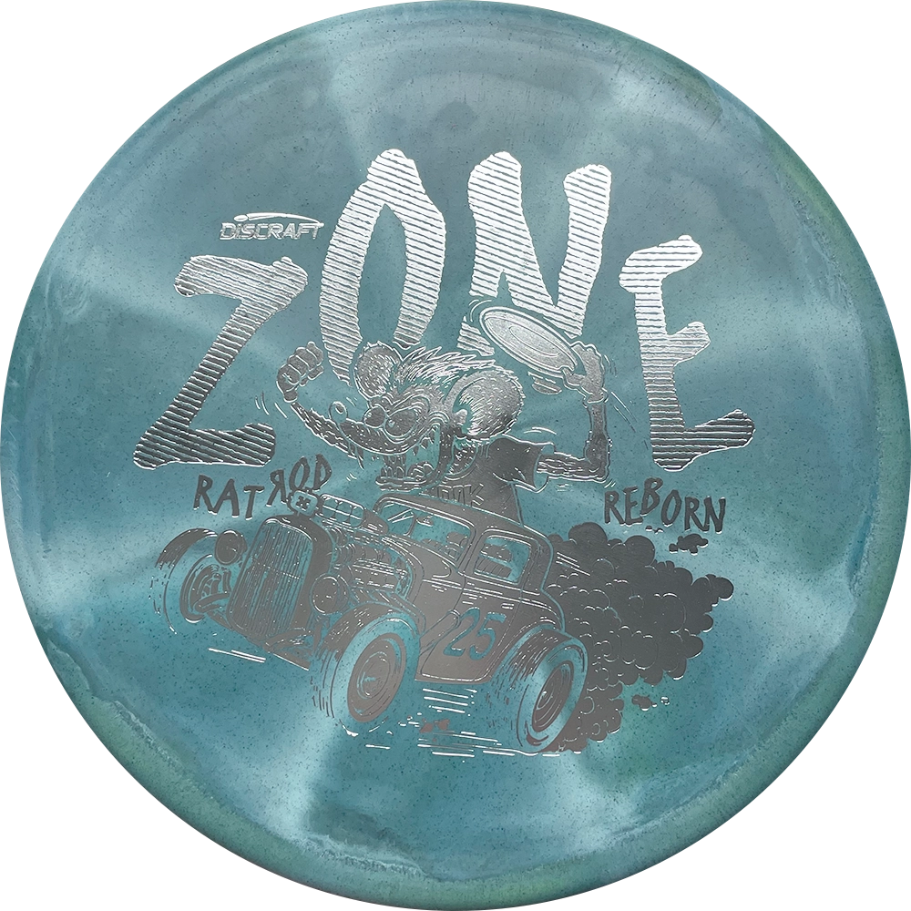 Ledgestone Rubber Blend Swirl Zone blue