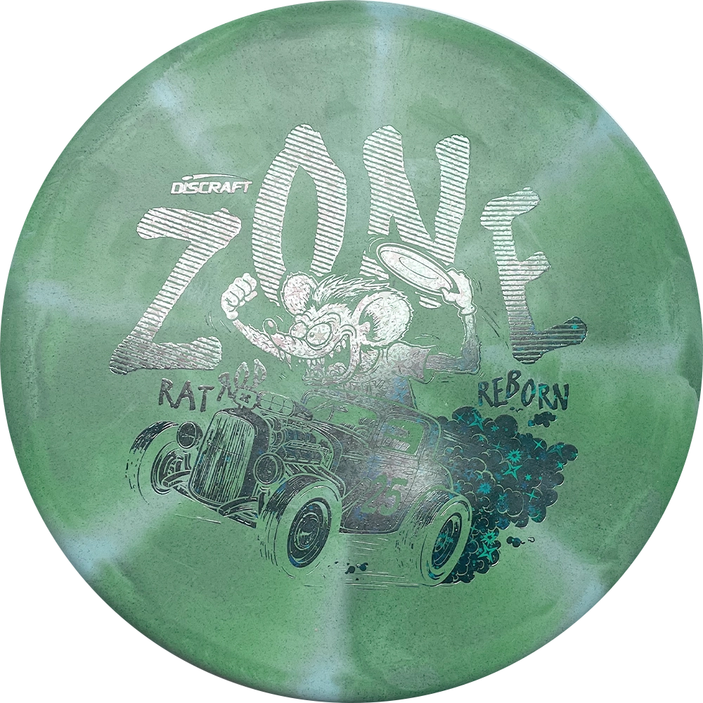 Ledgestone Rubber Blend Swirl Zone green