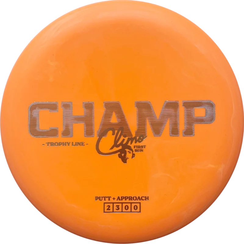 Ken Climo Champ Trophy line First Run