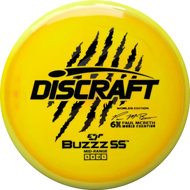 Discraft Buzzz SS Worlds Edition Paul McBeth 6-Claw ESP